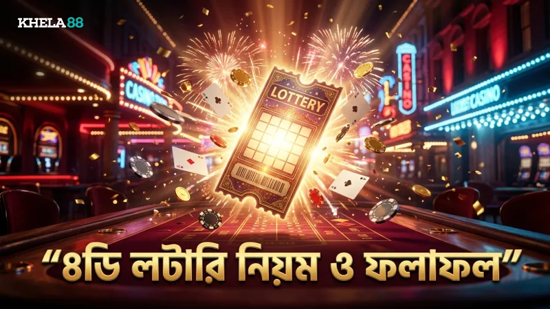 ৪ডি লটারি টিকিট – নিয়ম, পেআউট ও জেতার কৌশল 2 ৪ডি লটারি টিকিটের নিয়ম ও ফলাফল যাচাই প্রক্রিয়া স্পষ্টভাবে বর্ণিত
