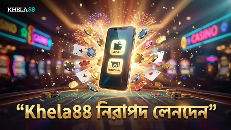 নিরাপদ জমা ও উত্তোলনের জন্য Khela88 ব্যবস্থাপনা