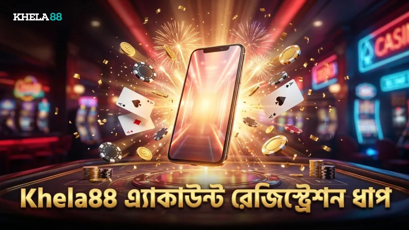 Khela88 অ্যাকাউন্ট রেজিস্ট্রেশনের প্রথম ধাপের স্ক্রিনশট