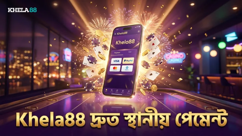 Khela88 তে স্থানীয় পেমেন্ট মেথড দ্রুত কার্যকর হয়