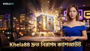দ্রুত ক্যাশআউটের জন্য Khela88 প্ল্যাটফর্মের নিরাপত্তা নিশ্চিত করুন