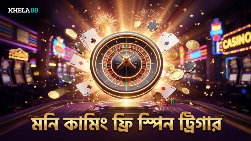 মনি কামিং – কীভাবে খেলবেন ও স্মার্ট টিপস 1 ৩-রিল মেকানিক্সে মনি কামিং-এর ফ্রি স্পিন ট্রিগার কার্যকর।