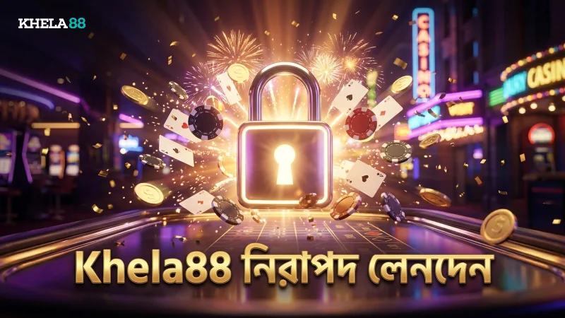 নিরাপদ লেনদেন নিশ্চিত করে Khela88 এর SSL প্রযুক্তি।