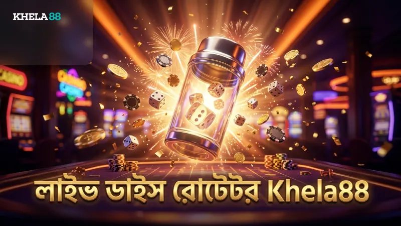 লাইভ টেবিলে দৃশ্যমান ডাইস রোটেটর ও তার কার্যকারিতা