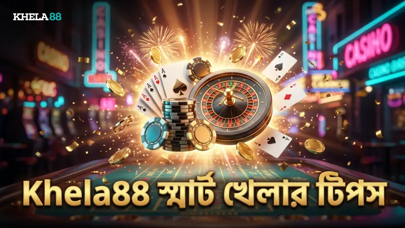 Khela88 এর স্মার্ট খেলার টিপস এবং ঝুঁকি নিয়ন্ত্রণ কৌশল।